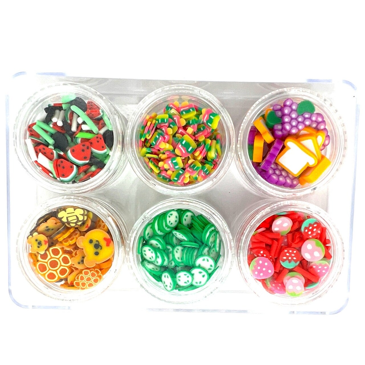 Beary Sweet Combo Set of Polymer Clay Pieces for Epoxy and UV Resin Art